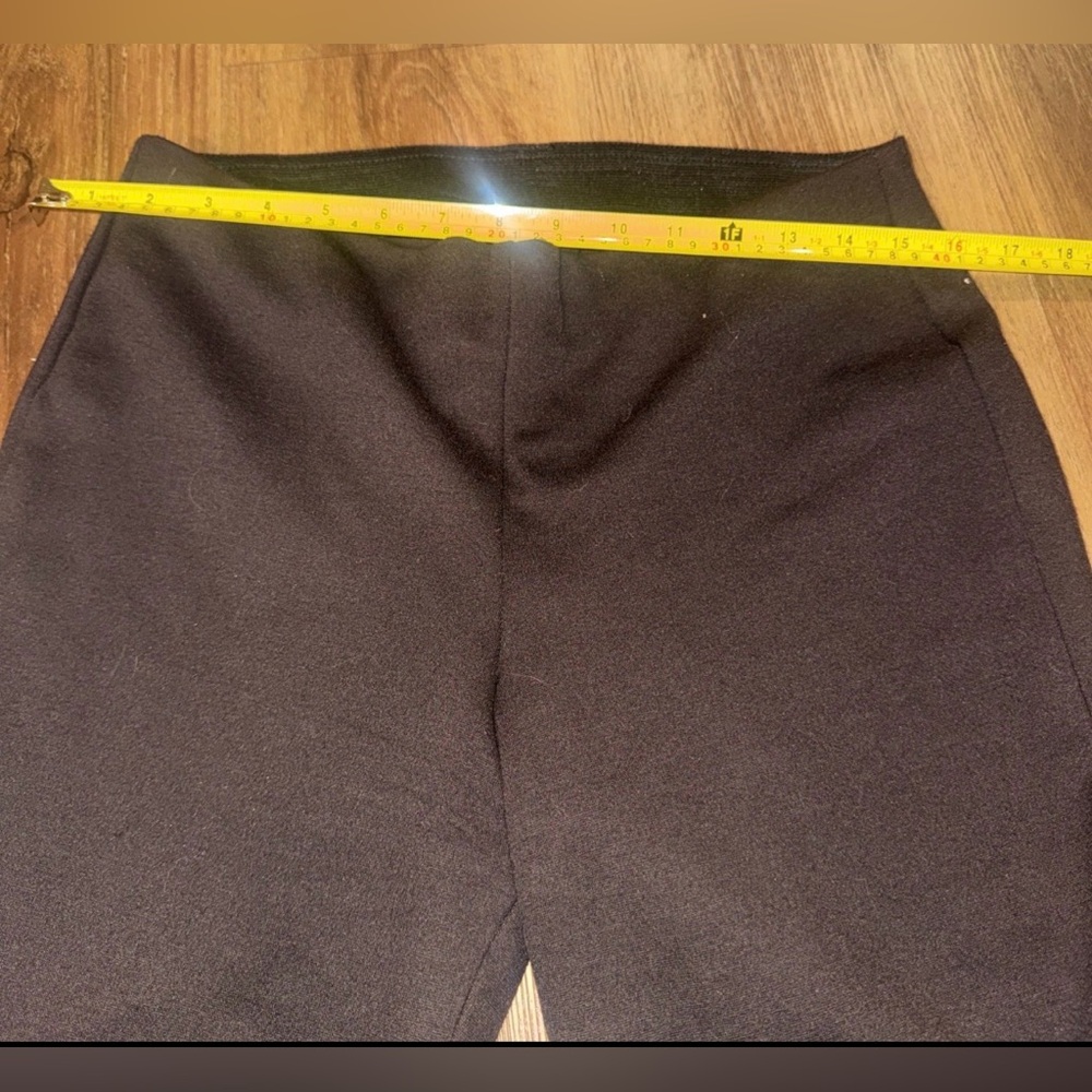 JM Collection BROWN CLAY Women's Size Small Studded Pull-on Tummy Control Pants - Picture 3 of 6